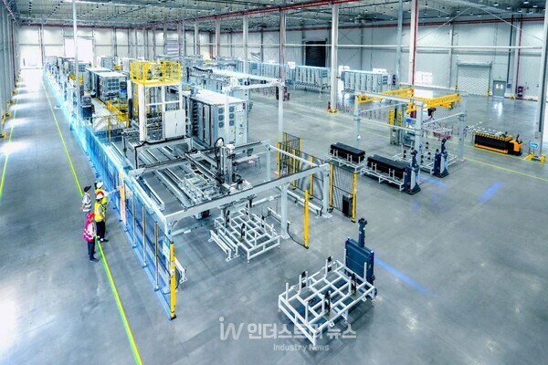 트리나스토리지가 중국 추저우(Chuzhou)에 위치한 스마트 통합 공장의 대규모 업그레이드를 완료했다. [사진=트리나스토리지]