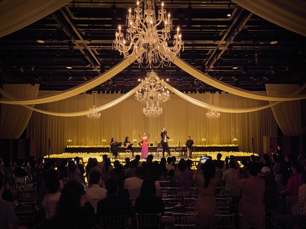 지난해 추석 서울신라호텔 다이너스티홀에서 펼쳐진 플라멩고 콘서트 모습./사진=호텔신라