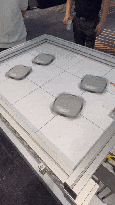 XPlanar 무버는 360도로 고속 회전해 제품의 검사·정렬·원심분리를 지원한다. [사진=인더스트리뉴스]