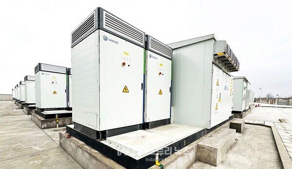 시능전기가 중국 구이저우(Guizhou)에 설치한 150MW/300MWh 규모 ESS [사진=시능전기]