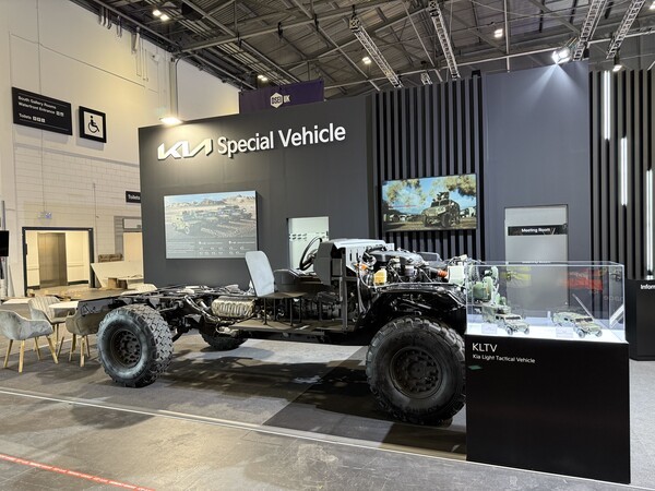 소형전술차(KLTV) 베어샤시./사진=기아