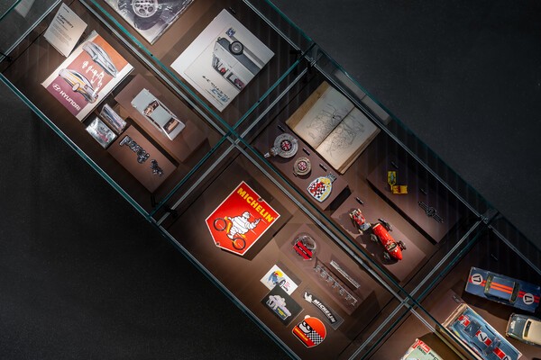 현대 모터스튜디오 서울 '오토라이브러리'에 전시된 '빈티지 컬렉션'./사진=현대자동차