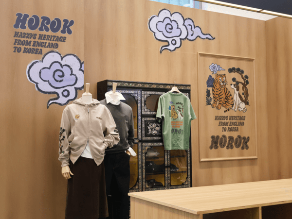 캐주얼 브랜드 헤지스가 한국적 감성을 현대적으로 풀어낸 K-헤리티지 컬렉션 '호록(HOROK)' 시리즈를 6일부터 본격 출시한다./사진=LF