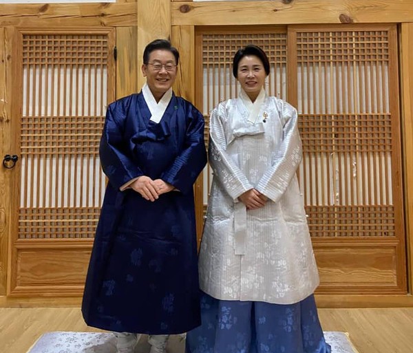 (왼쪽부터) 이재명 대통령, 김혜경 여사./사진=이재명 대통령 페이스북 캡처