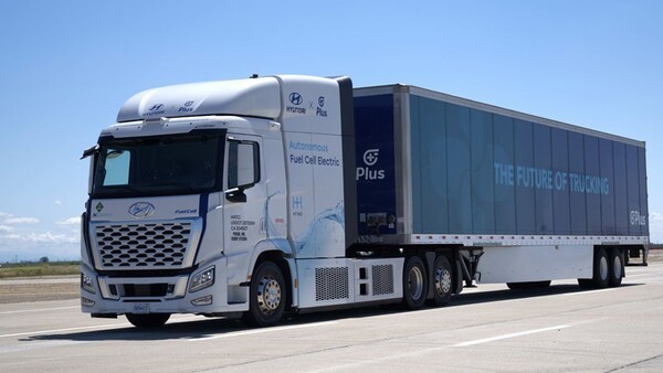 현대차 자율주행 엑시언트 수소전기트럭. /사진=현대자동차