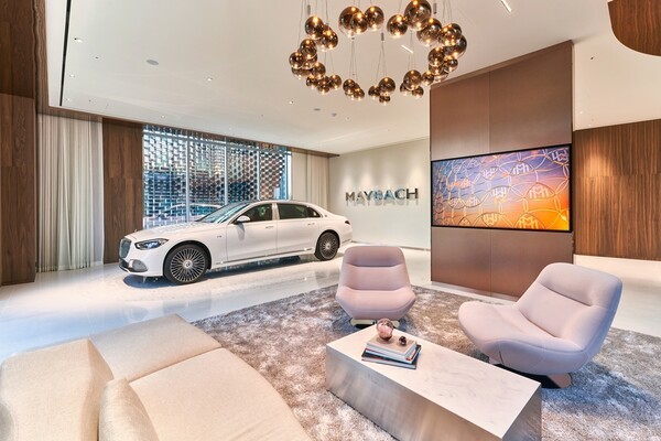 마이바흐 브랜드센터 서울 3층 전경./사진=HS효성더클래스