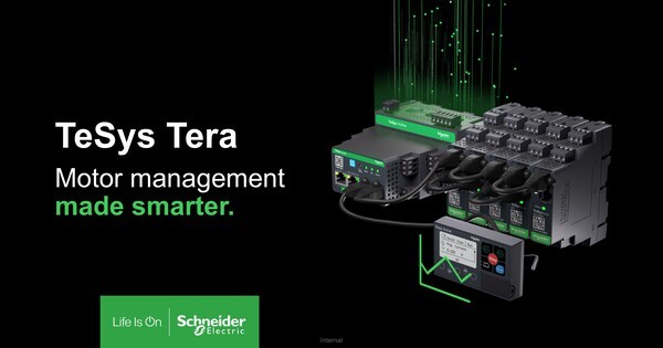슈나이더일렉트릭의 테시스 테라는 디지털 기반의 고도화된 모터 관리 시스템이다. [사진=슈나이더일렉트릭]