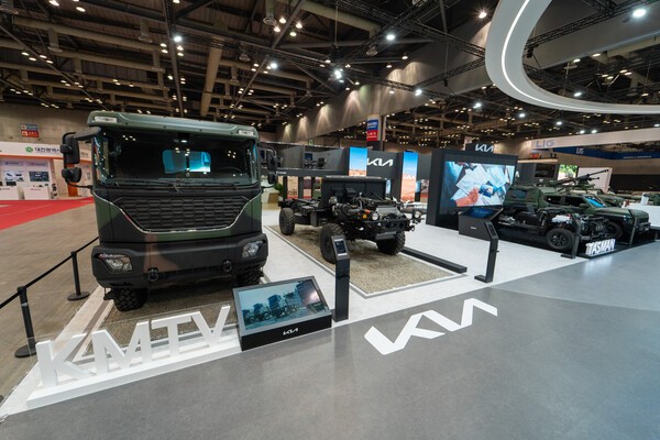 '서울 ADEX 2025' 기아 전시관 전경./사진=기아