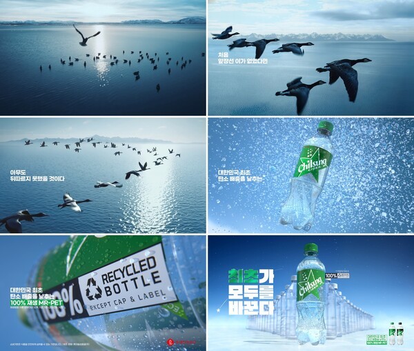 칠성사이다 TVC 철새편 ./이미지=롯데칠성음료