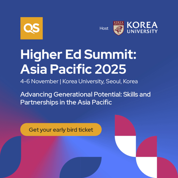 고려대학교와 세계적 대학평가 기관 QS(Quacquarelli Symonds)가 공동 주관하는 ‘QS Higher Ed Summit: Asia Pacific 2025’가 오는 11월 4일부터 6일까지 고려대학교 서울캠퍼스에서 열린다./이미지=고려대학교<br>