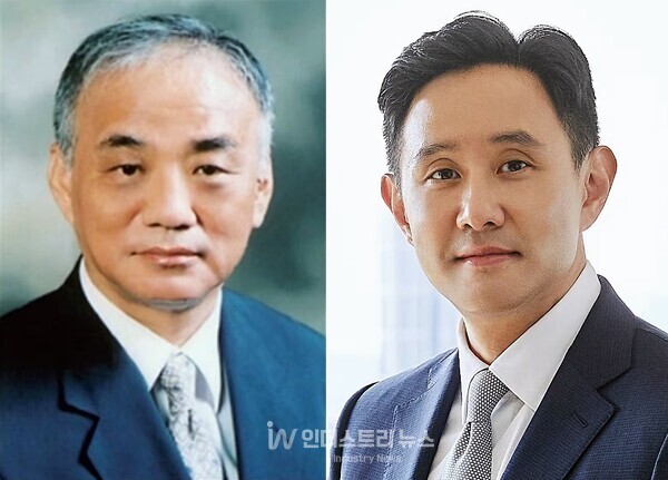 장형진 영풍 고문(왼쪽)과 최윤범 고려아연 회장./사진=각 사<br>