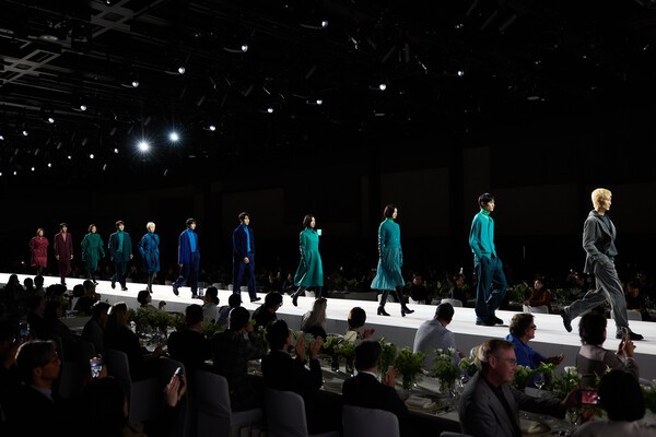 LF 닥스 2025FW 프리미엄 패션쇼 현장./사진=LF