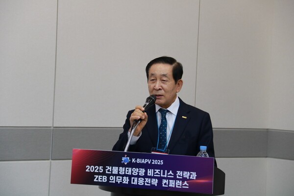 한국건물태양광협회 김병철 회장 [사진=인더스트리뉴스]