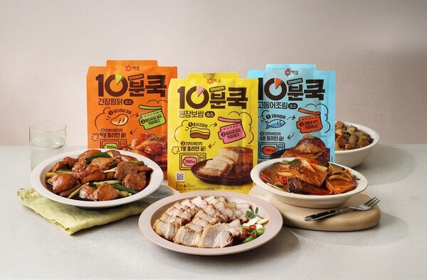 CJ제일제당 '백설 10분쿡' 제품들./이미지=CJ제일제당