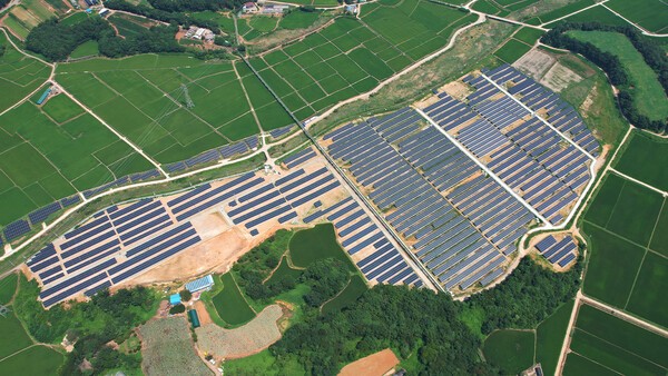 BEP가 보유·운영 중인 충청남도 서산시 소재 태양광 발전소 [사진=브라이트에너지파트너스]<br>