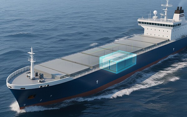 이솔루션(구, 인지이솔루션)이 국내 선박 솔루션 및 SI 전문기업인 마린웍스와 기술 협력을 기반으로 해양 선박용 배터리 에너지저장장치(ESS)에 대한 선급인증을 획득했다. [사진=이솔루션]<br>