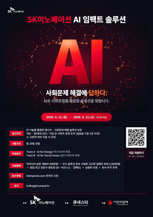 SK이노베이션, AI로 에너지·사회문제 해결 나선다