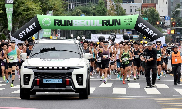 KGM, '런서울런'서 고객 접점 확대…무쏘 EV 선두차량 지원